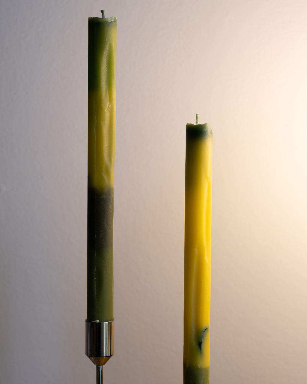 Blut Noir Pour 2 - Gold and Green Prosperity Candles