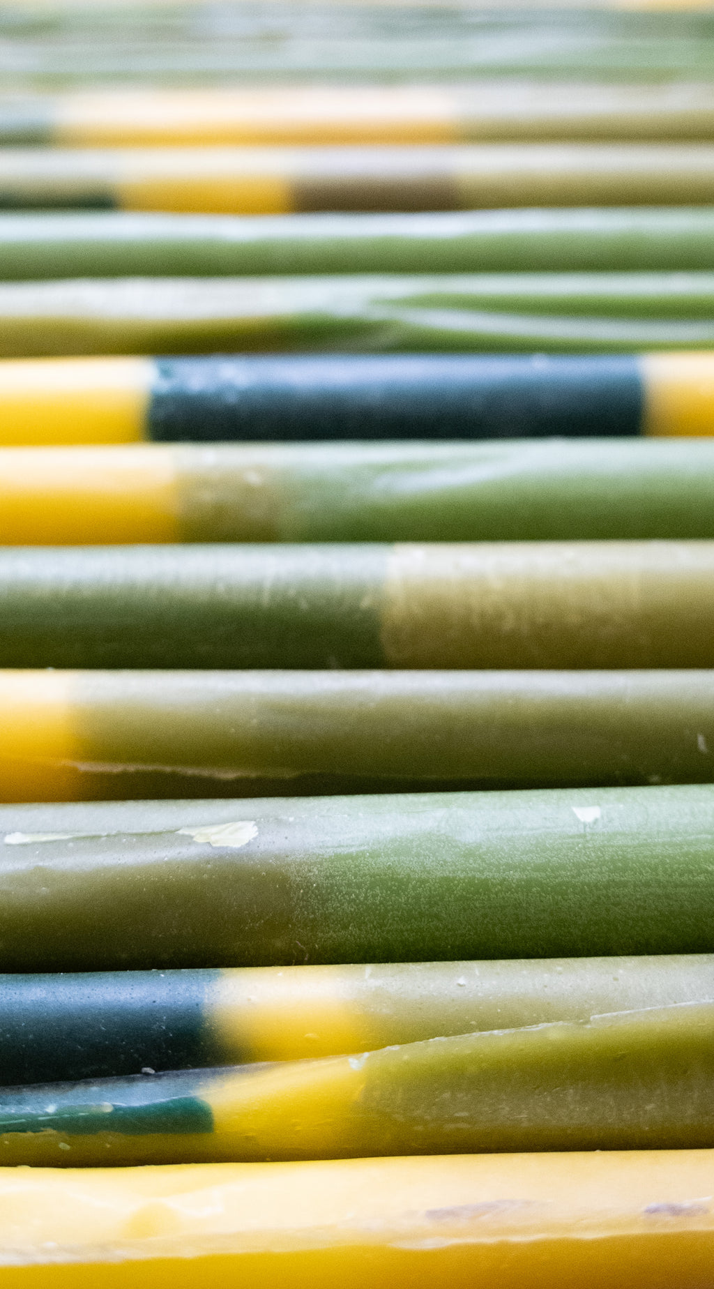 Blut Noir Pour 2 - Gold and Green Prosperity Candles